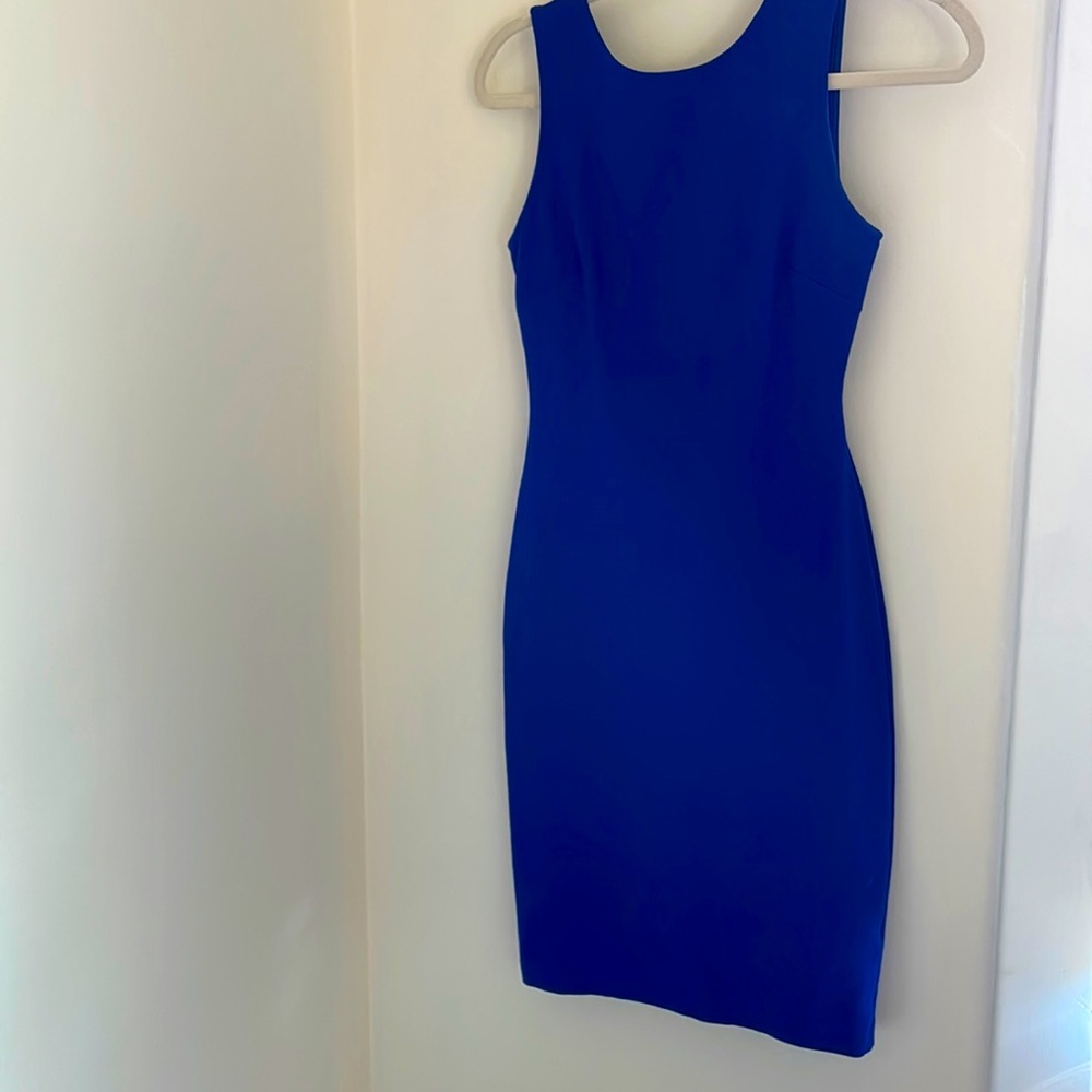 Lulu’s Bodycon Midi Blue Dress Size Small